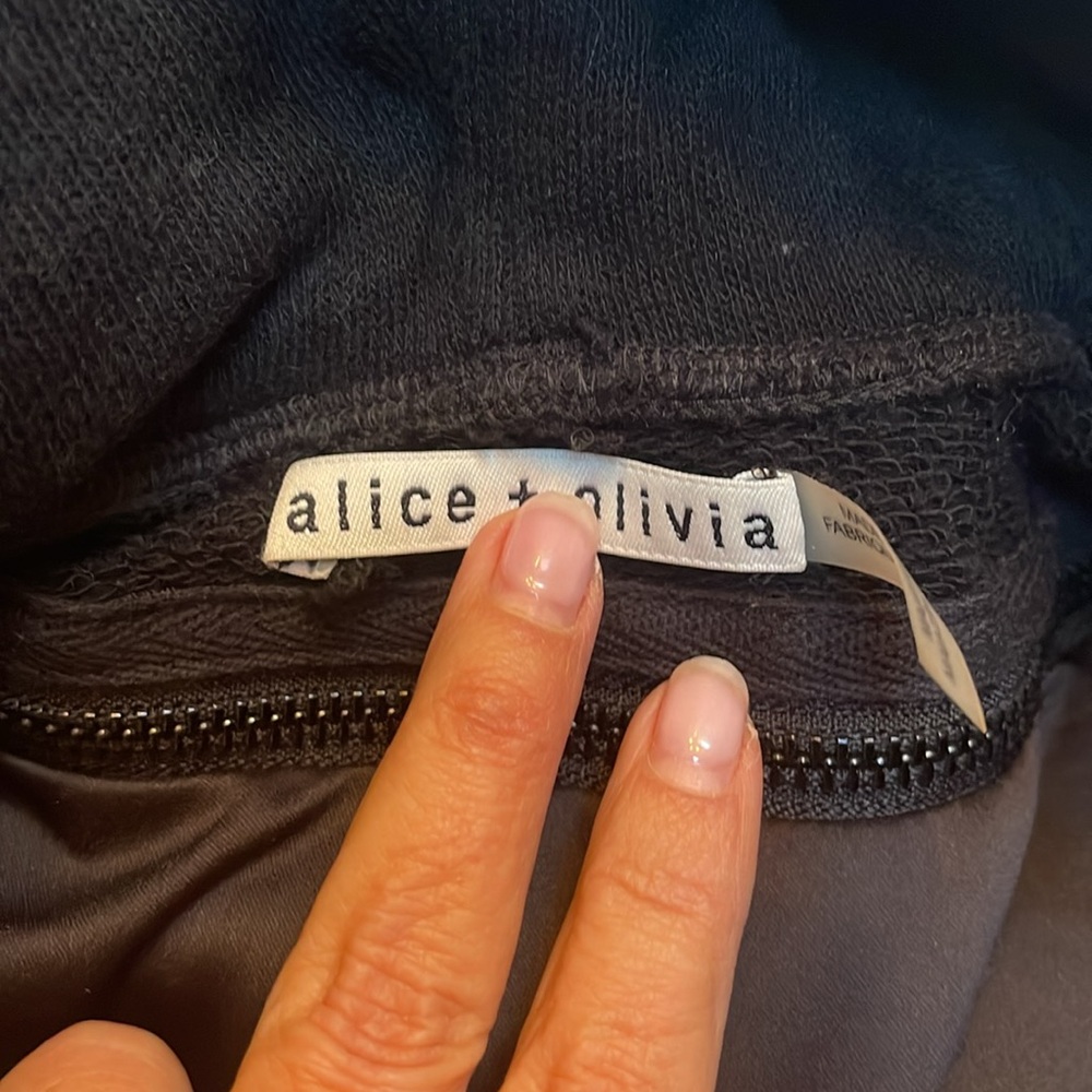 Alice + Olivia Faux Fur Coat - Picture 7 of 8
